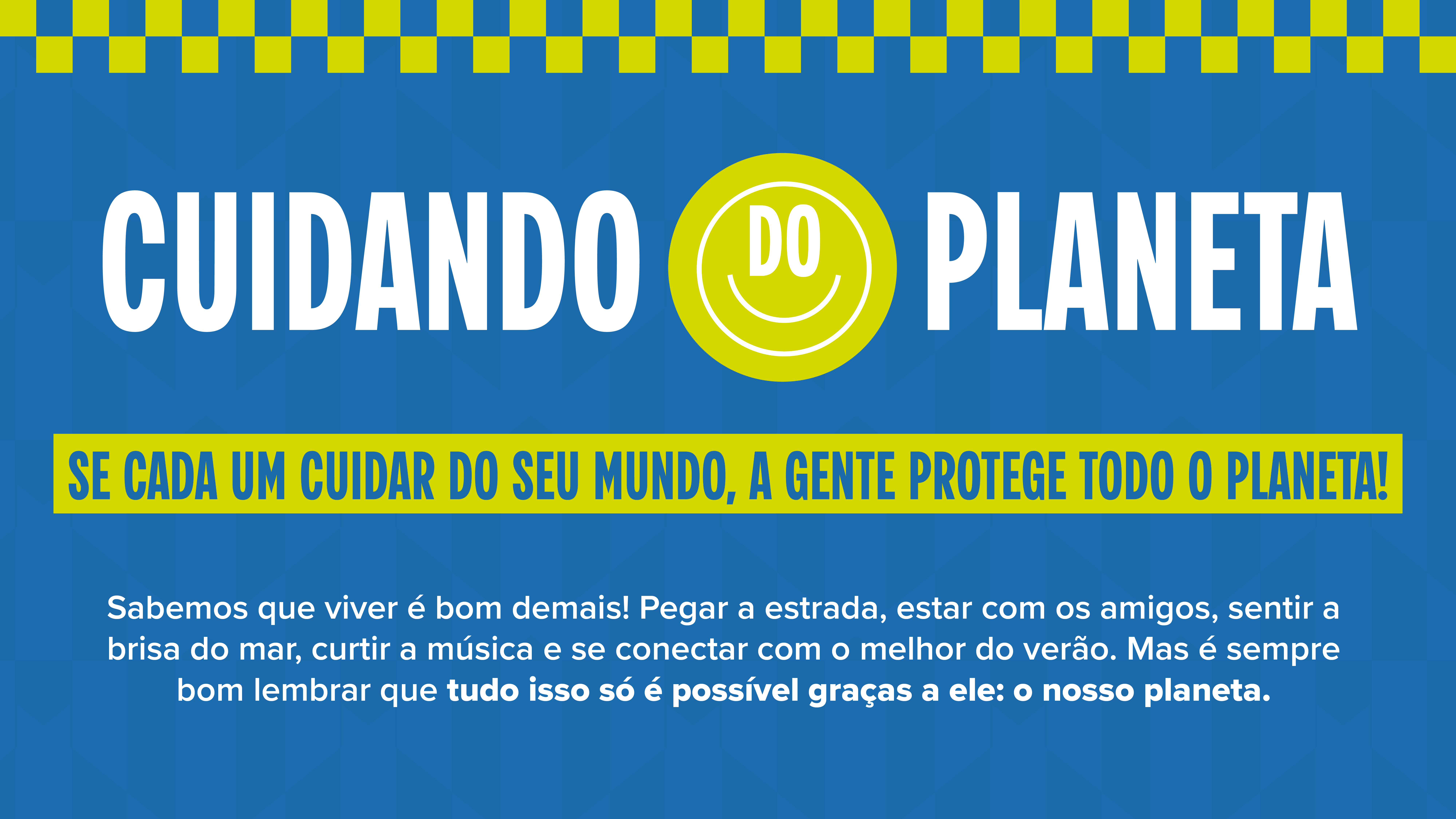 Banner Cuidando do Planeta